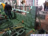 Started laying out block at Bathrooms 133-136 Facing Norh.jpg
